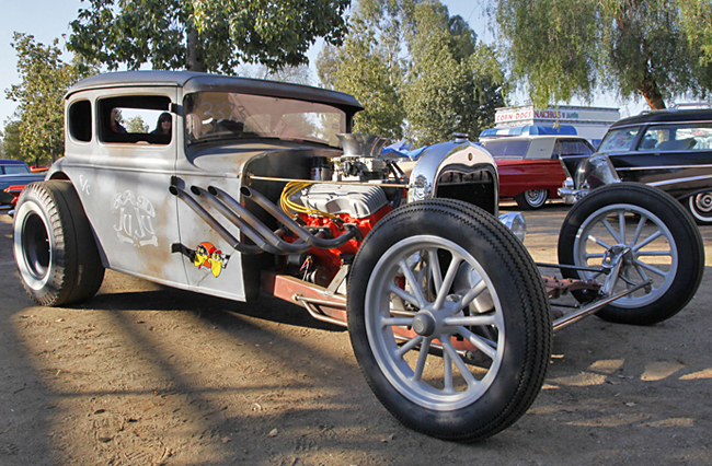 Hot rod at the 2009 March Meet